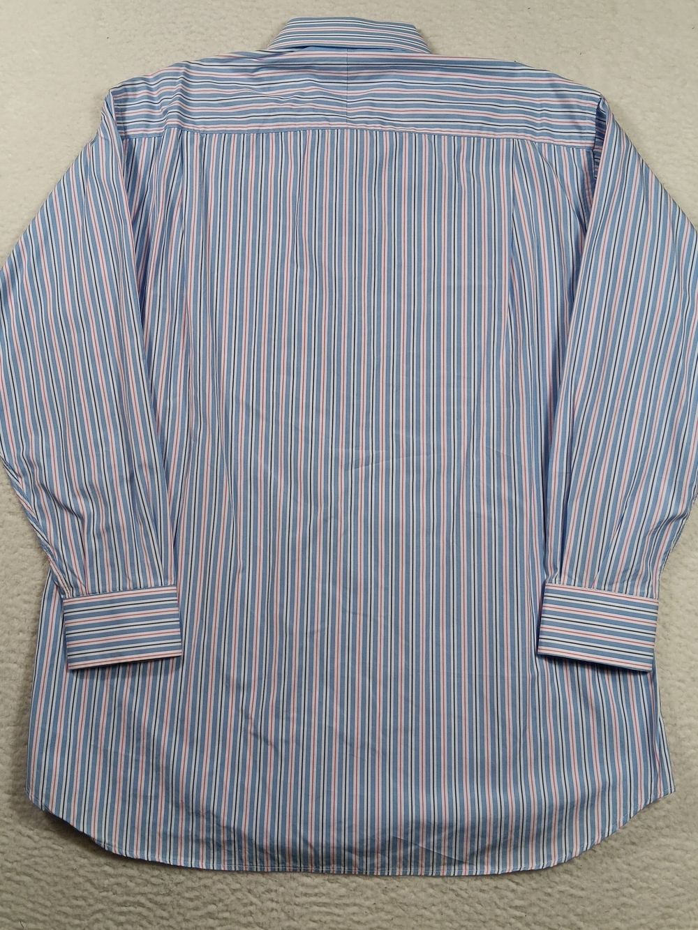 Vintage Gitman Bros Shirt Mens 16.5-33 Long Sleeve Button Up Striped Nautical - Picture 8 of 13